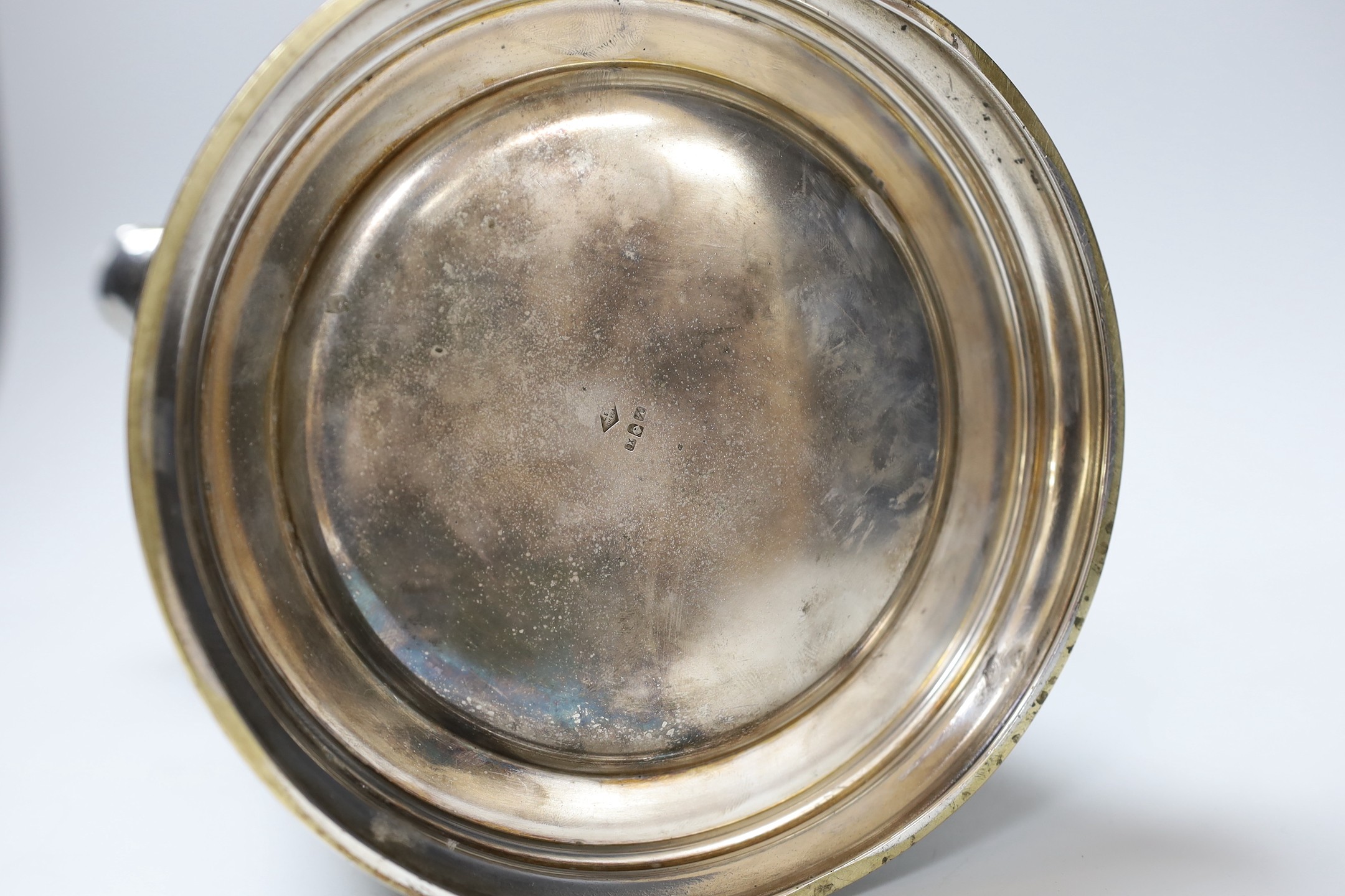 A WMF Art Nouveau plated lemonade jug, 35cm